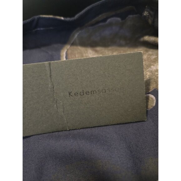 Kedem Sasson Kloss Shirt Tunic Blue NEW Size 2 W414 Lagenlook Oversized - Picture 10 of 12